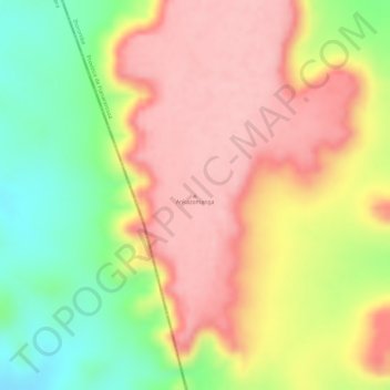 Carte topographique Ankazomanga, altitude, relief