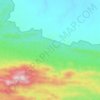 Carte topographique Surg, altitude, relief