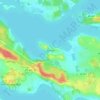 Carte topographique Älvnäs, altitude, relief