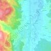 Carte topographique Le Crohet, altitude, relief