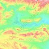 Carte topographique Mezguita, altitude, relief