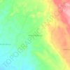 Carte topographique Bonto Tangnga, altitude, relief