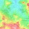 Carte topographique Vilzing, altitude, relief