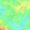 Carte topographique Le Grand Fougerais, altitude, relief