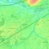 Carte topographique Westick, altitude, relief