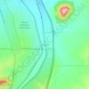 Carte topographique Greenland, altitude, relief