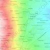 Carte topographique Gempol, altitude, relief