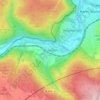 Carte topographique Bonaforth, altitude, relief
