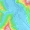 Carte topographique Le Rat, altitude, relief