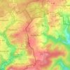 Carte topographique Freisheim, altitude, relief