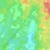 Carte topographique Eneryda, altitude, relief