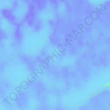 Carte topographique D80, altitude, relief