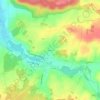 Carte topographique Limosin, altitude, relief