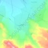 Carte topographique Akunk, altitude, relief