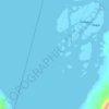 Carte topographique Per Olso-skjæret, altitude, relief