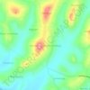 Carte topographique Ssentema_nakinyli_kimbejj, altitude, relief