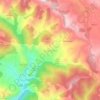Carte topographique Доброселица, altitude, relief