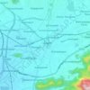 Carte topographique Fort, altitude, relief