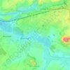 Carte topographique Chicanette, altitude, relief