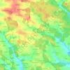 Carte topographique Hacken, altitude, relief