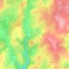 Carte topographique Chabassiere, altitude, relief