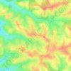 Carte topographique Fraise, altitude, relief