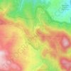 Carte topographique Copperdale, altitude, relief