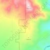 Carte topographique Chimney Rock, altitude, relief