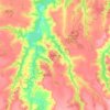 Carte topographique Sorriso, altitude, relief