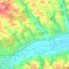 Carte topographique Nagl, altitude, relief