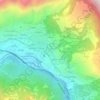 Carte topographique Vagnod, altitude, relief