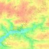Carte topographique La Moutonnerie, altitude, relief