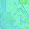 Carte topographique Forest Island Park, altitude, relief
