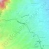 Carte topographique Cimacan, altitude, relief