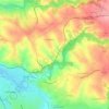 Carte topographique Rayssac, altitude, relief
