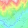 Carte topographique Hupana, altitude, relief