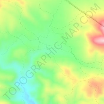 Carte topographique La Vallesa, altitude, relief