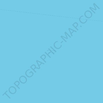 Carte topographique Whitsunday Passage, altitude, relief