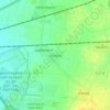 Carte topographique Droysig, altitude, relief