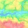 Carte topographique Keridreuff, altitude, relief