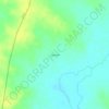 Carte topographique Diaoubé, altitude, relief