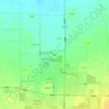 Carte topographique 岗子, altitude, relief