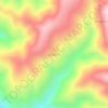 Carte topographique Wiapore, altitude, relief