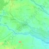 Carte topographique Asansol, altitude, relief