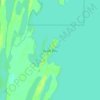 Carte topographique Duck Bay, altitude, relief