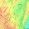 Carte topographique Ampere, altitude, relief