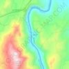Carte topographique Arauca, altitude, relief