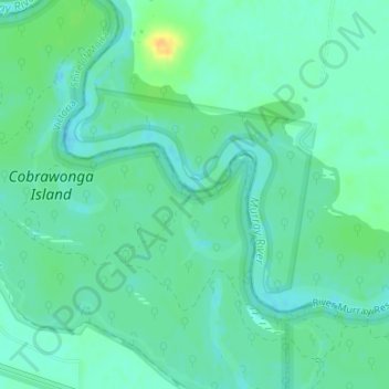 Carte topographique Killers Point, altitude, relief