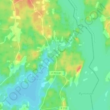 Carte topographique Ivars, altitude, relief