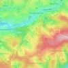 Carte topographique Kesselscheid, altitude, relief